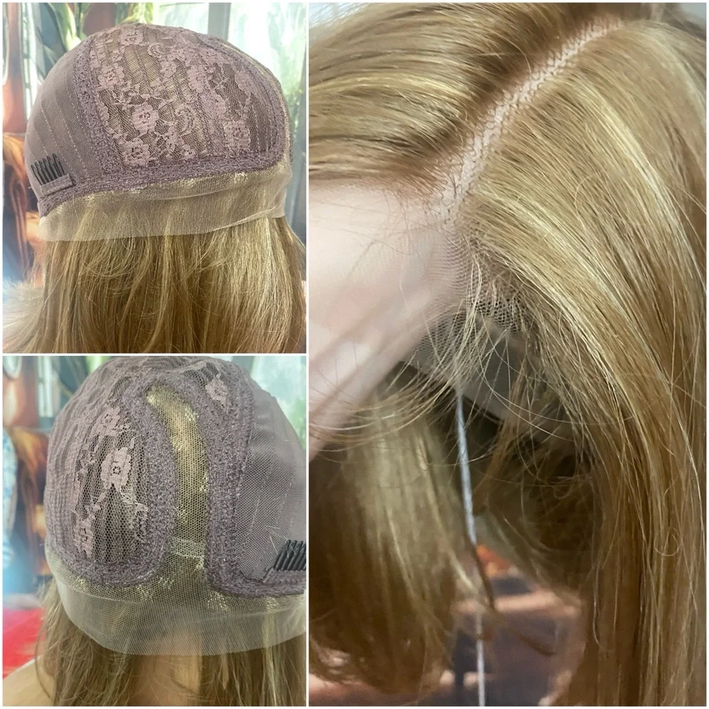 NEW Light Brown Lace Front Wig - with baby hair